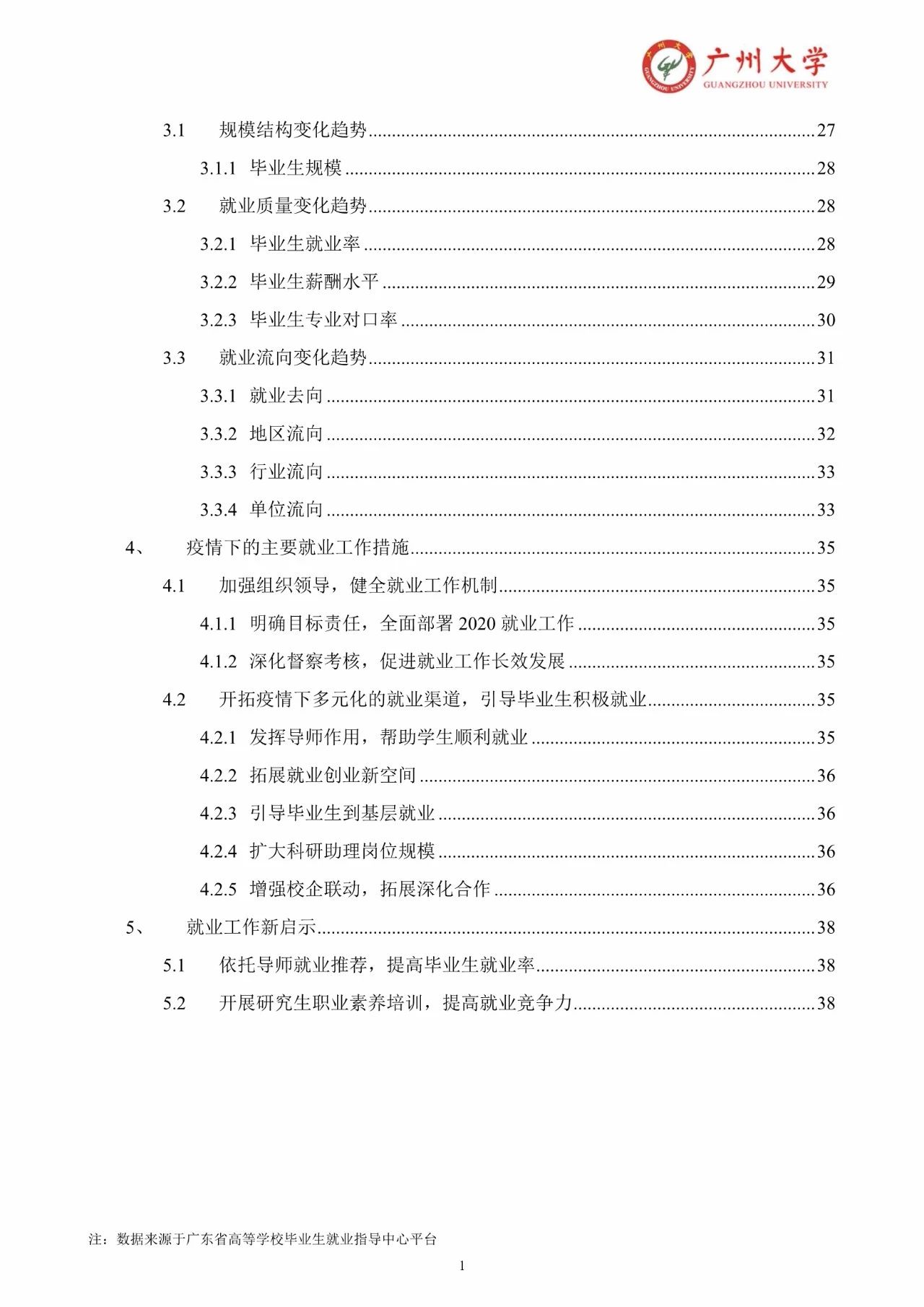 廣州大學(xué)2020屆研究生畢業(yè)生就業(yè)質(zhì)量報(bào)告