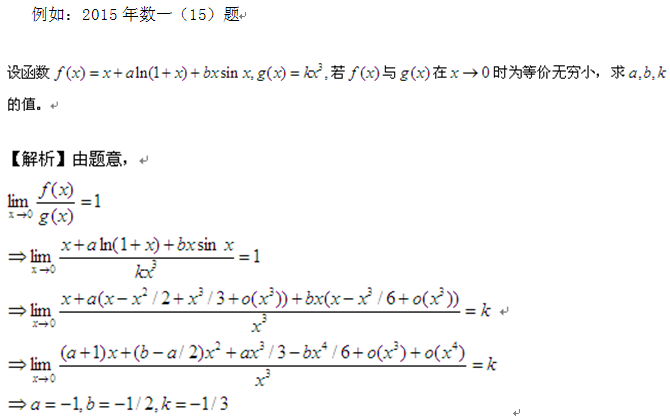 考研數(shù)學(xué)知識(shí)點(diǎn)深度解析—極限